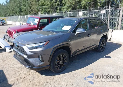 2022 Toyota Rav4 Hybrid Se из США, поврежденный, VIN 4T3T6RFV5NU101105